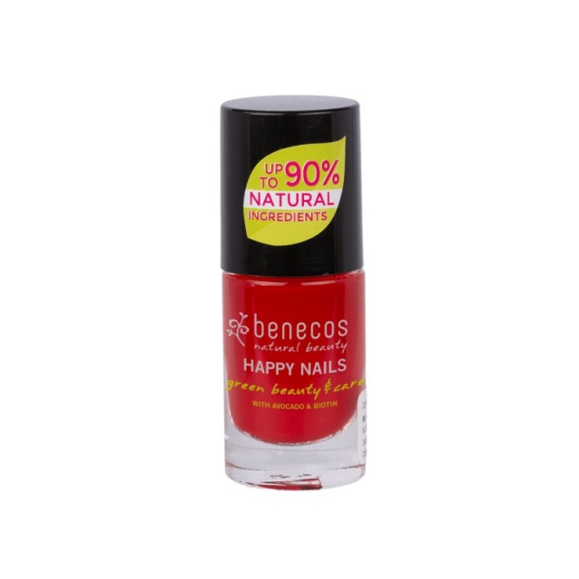 Benecos Lak na nehty - vintage red 5ml