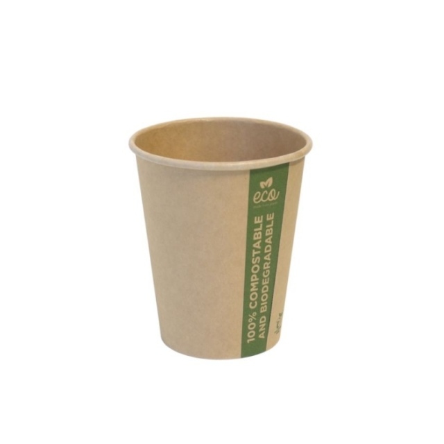 Kelímek nápojový kraft 160ml z celulózy Eco Cups (50ks)