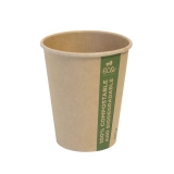 Kelímek nápojový kraft 350ml z celulózy Eco Cups (50ks)