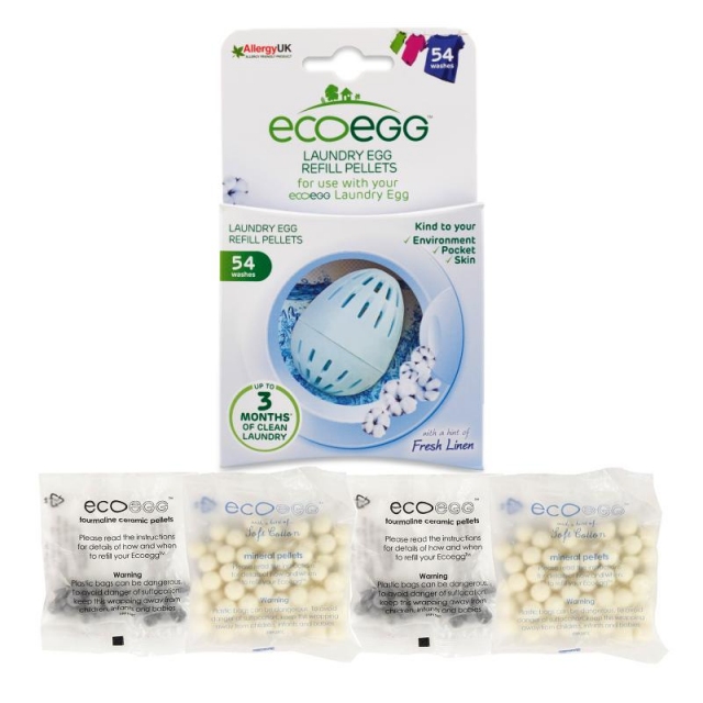 EcoEgg Náhradní náplň Svěží bavlna - 54 praní