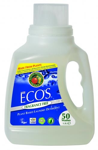 Prací gel Ecos 2v1 Bez vůně 1,5l - 50 praní