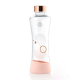 Equa Skleněná láhev Metallic Rose Gold 550ml