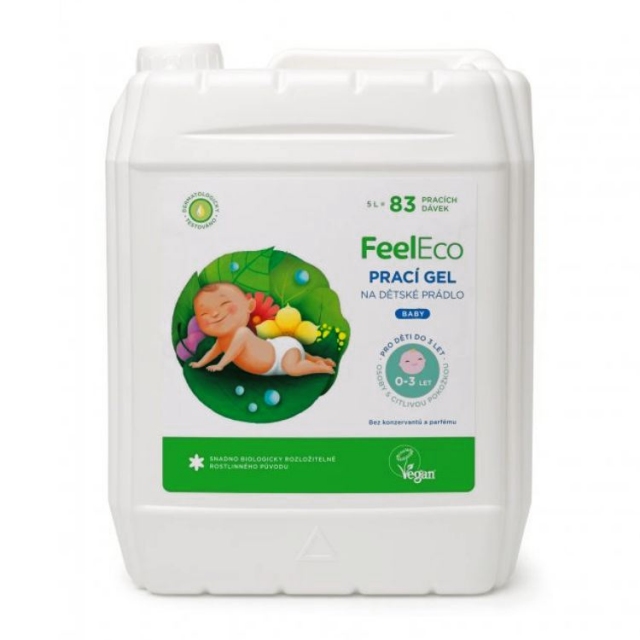 Feel Eco Baby Prací gel na dětské prádlo 5l