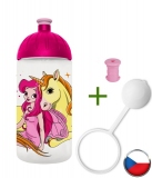 FreeWater Láhev 0,5l - Jednorožec + špunt + krytka zdarma