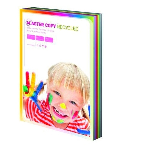 ECO Master copy recycled A4, 100 listů, mix barev