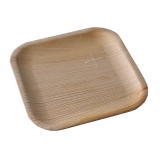 Palmový talíř čtvercový 20x20x1,5cm Areca (10ks)