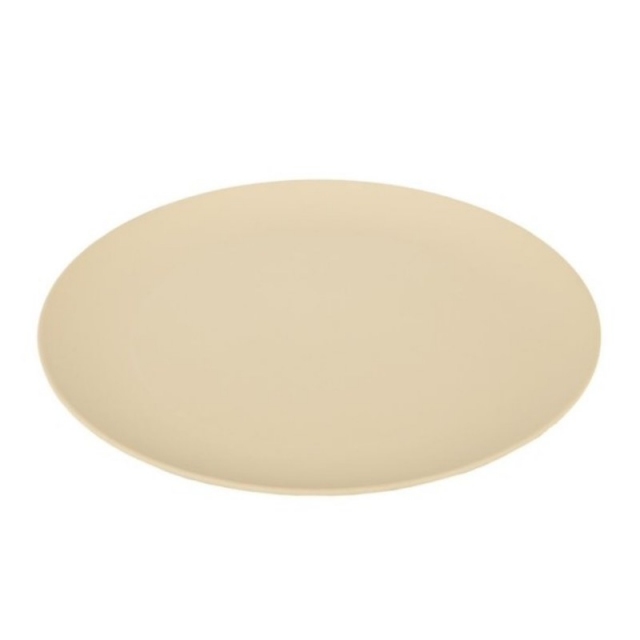 Pandoo Bambusový talíř 25cm - krémový