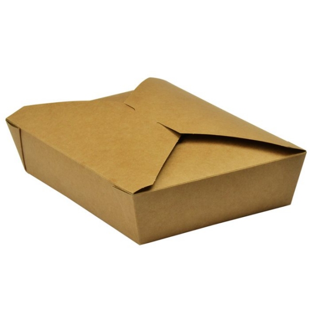 Papírový kraft box 1500ml - 19x14x5cm (280ks)