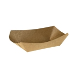 Papírový kraft tácek 13x8.5x3.5cm (125ks)