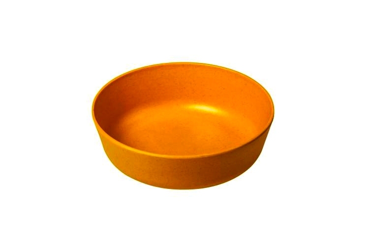 Eco Dining miska mělká oranžová