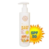 Přírodní opalovací mléko pro děti 50 SPF 250ml Hristina