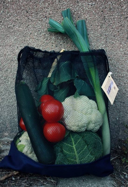 Pytlík na ovoce a zeleninu - velký Český západ