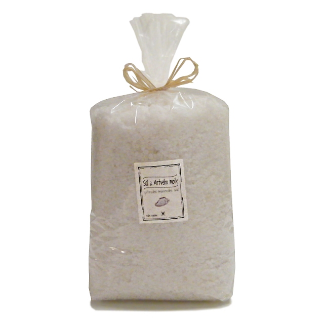 Čistá sůl z mrtvého moře 2000g - bez aromat