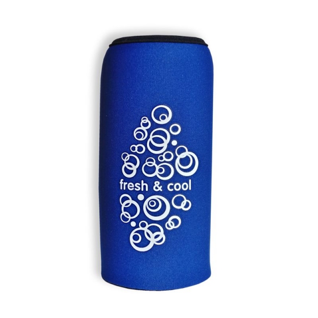 Termoobal pro Equa láhve - Fresh&cool modrý Coolbox