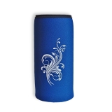 Termoobal pro Equa láhve - spirály modrý Coolbox