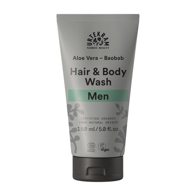 Urtekram 2v1 Sprchový gel a šampon pro muže 150ml