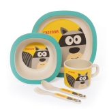 Zopa 5 dílná dětská jídelní sada - mýval